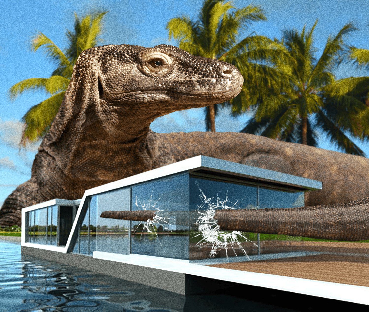 giant lizard